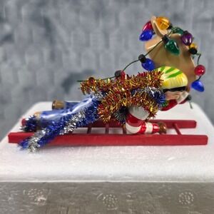 Department 56 Snow Village Christmas Trimming Man on Ladder 56.55110 Figurine